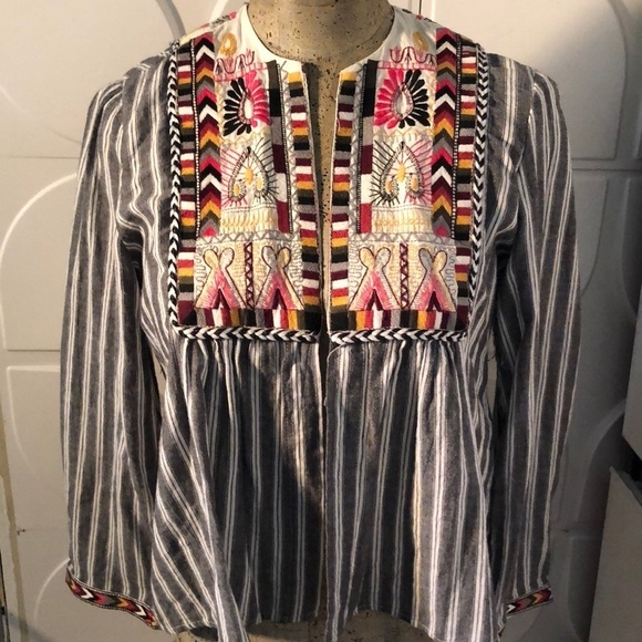 Boho blouse. - Picture 1 of 7